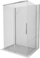 Mexen Rox-3S cabina de duș glisantă cu 3 pereți 155 x 120 cm, transparentă, crom - 8C2-155-120-01-00-3S