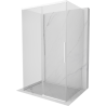 Mexen Rox-3S cabina de duș ușă glisantă cu 3 pereți 145 x 70 cm, transparentă, albă - 8C2-145-070-20-00-3S
