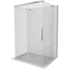 Mexen Rox-3S L cabină de duș cu 3 pereți, culisantă 135 x 100 cm, transparentă, crom - 8C2L-135-100-01-00-3S