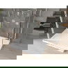 Mexen Omega cabină de duș cu 3 pereți, glisantă 140 x 100 cm, transparentă, crom + cadă Flat - 825-140-100-01-00-3s-4010