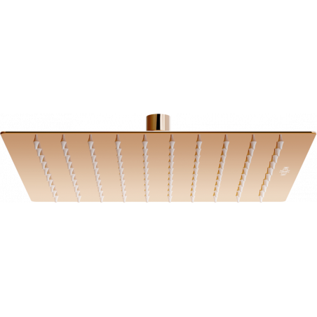Mexen Slim pară de tip ploaie 25 x 25 cm, Roz-auriu - 79125-60