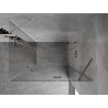 Mexen Mist-H Duo jobbos, kétszárnyú zuhanykabin 75 x 85 cm, átlátszó, króm - 8A5-075L-055P-01-00 - 8A5-075L-085P-01-00