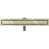 Mexen Flat 360° M13 scurgere liniară rotativă 2 în 1 50 cm, auriu - 1510050-40