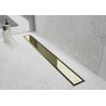 Mexen Flat 360° M13 scurgere liniară rotativă 2 în 1 50 cm, auriu - 1510050-40