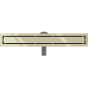 Mexen Flat 360° M13 scurgere liniiră rotativă 2 în 1 60 cm, Auriu - 1510060-40