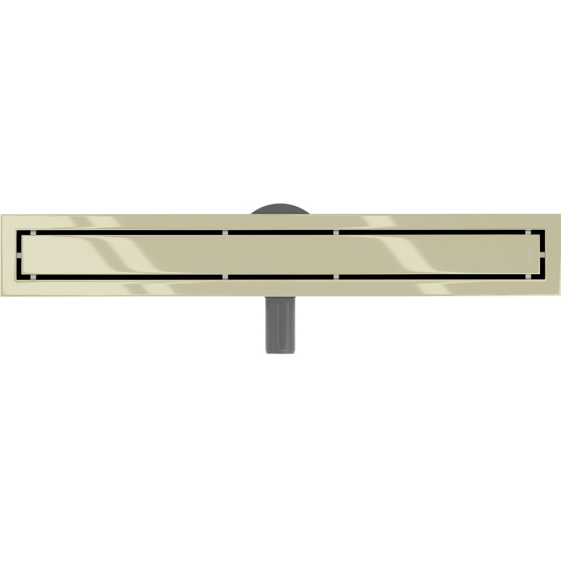Mexen Flat 360° M13 rigolă liniară rotativă 2în1 70 cm, aurie - 1510070-40