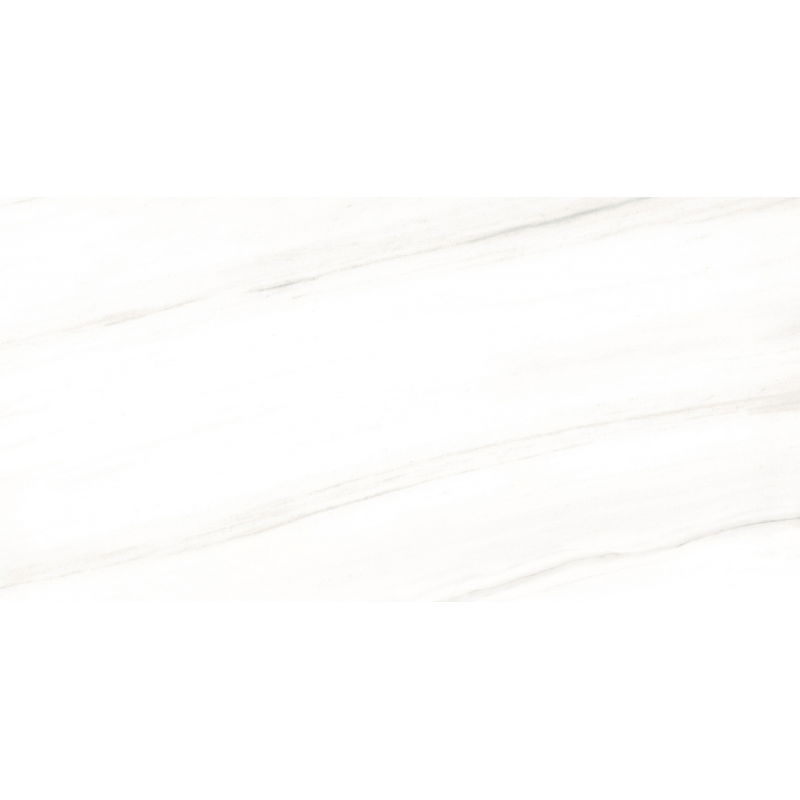 Mexen Lasa Probă albă de gresie glazurată rectificată G1, placă pentru pardoseală și perete 120 x 60 cm, lucioasă - TL103-00-S