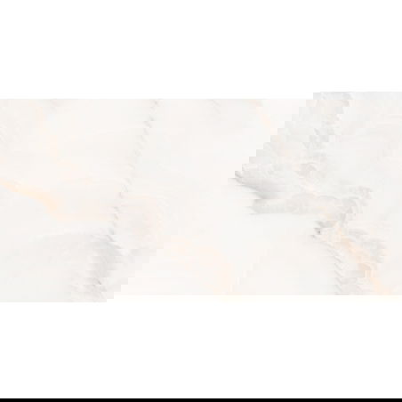 Mexen Onyx White eșantion de gresie glazurată rect. G1, placă podea-perete, lucioasă - TL106-01-S