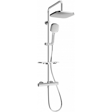 Mexen KT33 set de duș extern cu duș de ploaie și baterie termostatică, crom - 771503393-00