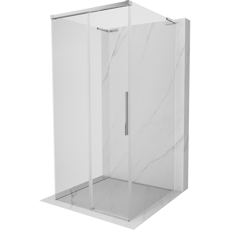 Mexen Rox-3S L Mexen Rox-3S L háromoldalas zuhanykabin 120 x 120 cm, átlátszó, króm - 8C2L-120-120-01-00-3S