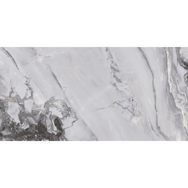 Mexen Limos Szürke mázas porcelán csempe minta rekt. G1, padló- és falburkoló lap, fényes - TL127-01-S