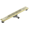 Mexen Flat 360° M01 scurgere liniiră rotativă 70 cm, Auriu - 1520070-40