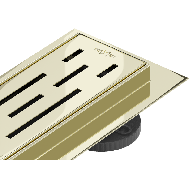 Mexen Flat 360° M01 forgatható vonalmenti vízelvezető 80 cm, arany - 1520080-40