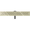 Mexen Flat 360° M12 scurgere liniiră rotativă 60 cm, Auriu - 1521060-40
