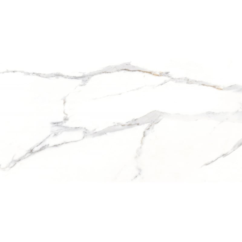 Mexen Agata Mostră albă de gresie porțelanată rectificată G1, placă pentru podea și perete 120 x 60 cm, lucioasă - TL144-00-S