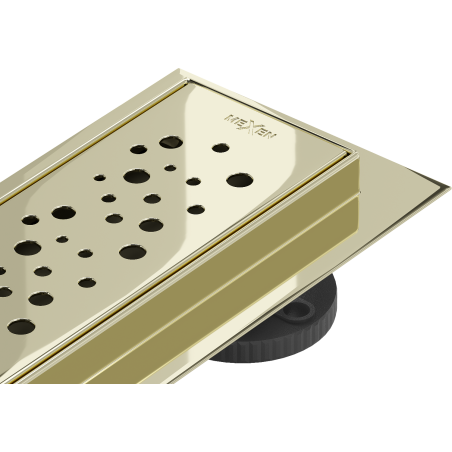 Mexen Flat 360° M12 forgatható vonalmenti vízleeresztő 100 cm, arany - 1521100-40