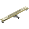 Mexen Flat 360° M18 scurgere liniară rotativă 50 cm, auriu - 1523050-40