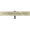 Mexen Flat 360° M18 scurgere liniară rotativă 50 cm, auriu - 1523050-40