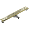 Mexen Flat 360° M15 scurgere liniiră rotativă 50 cm, Auriu - 1524050-40