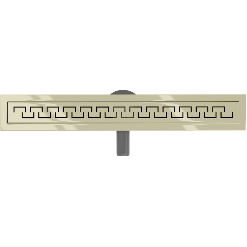 Mexen Flat 360° M15 scurgere liniară rotativă 60 cm, auriu - 1524060-40