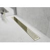 Mexen Flat 360° M08 scurgere liniiră rotativă 60 cm, Auriu - 1525060-40