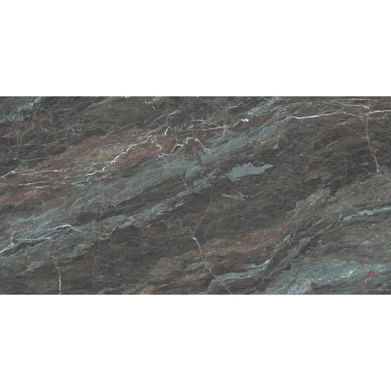 Mexen Sintra Verde mostră de gresie glazurată rectificată G1, placă pardoseală-perete 120 x 60 cm, luciu ridicat - TL204-06-S