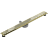 Mexen Flat 360° M08 scurgere liniară rotativă 100 cm, aurie - 1525100-40