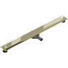 Mexen Flat 360° M15 scurgere liniiră rotativă 100 cm, Auriu - 1524100-40
