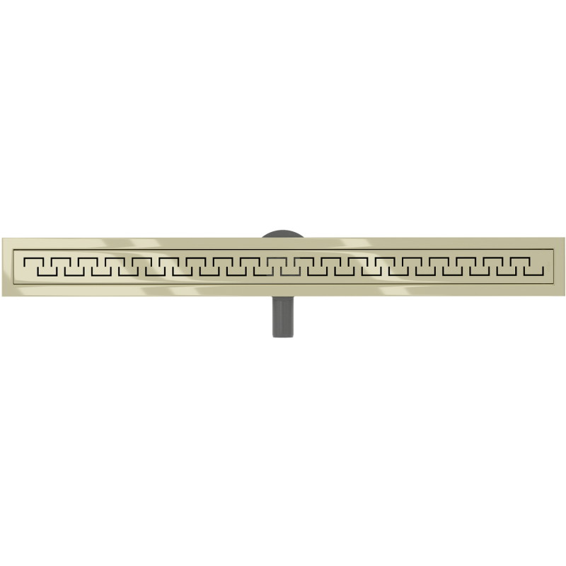Mexen Flat 360° M15 rigolă liniară rotativă 100 cm, aurie - 1524100-40