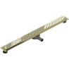 Mexen Flat 360° M12 scurgere liniară rotativă 100 cm, auriu - 1521100-40