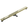 Mexen Flat 360° M12 scurgere liniiră rotativă 100 cm, Auriu - 1521100-40