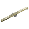 Mexen Flat 360° M12 scurgere liniiră rotativă 100 cm, Auriu - 1521100-40
