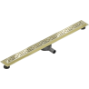 Mexen Flat 360° M01 scurgere de duș liniară rotativă 100 cm, auriu - 1520100-40