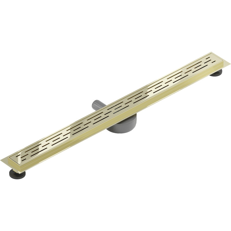 Mexen Flat 360° M01 scurgere liniară rotativă 100 cm, auriu - 1520100-40