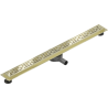 Mexen Flat 360° M01 scurgere liniiră rotativă 90 cm, Auriu - 1520090-40