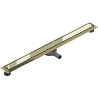 Mexen Flat 360° M13 scurgere liniiră rotativă 2 în 1 100 cm, Auriu - 1510100-40