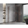 Mexen Mist-H Cabină de duș Duo cu deschidere dreapta, 90 x 120 cm, transparentă, cupru periat - 8A5-090L-120P-65-00