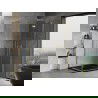 Mexen Mist H Duo cabină de duș pivotantă 80 x 120 cm, transparent, auriu - 8A5-080L-120P-50-00