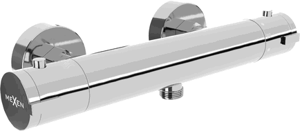 Mexen Kai baterie de duș termostatică, crom - 77100-00