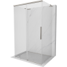 Mexen Rox-3S L cabina de duș cu 3 pereți glisanți 105 x 100 cm, transparent, nichel periat - 8C2L-105-100-97-00-3S