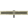 Mexen Flat 360° M33 scurgere liniară rotativă 50 cm, aurie - 1533050-40