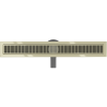Mexen Flat 360° M33 scurgere liniiră rotativă 50 cm, Auriu - 1533050-40