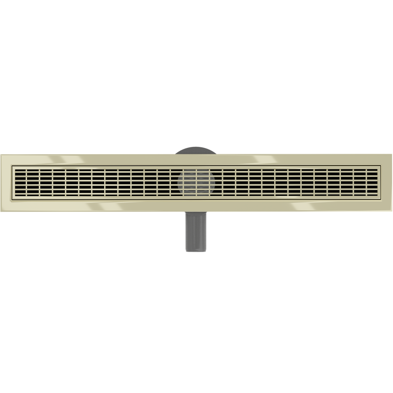 Mexen Flat 360° M33 sifon liniar rotativ 60 cm, auriu - 1533060-40