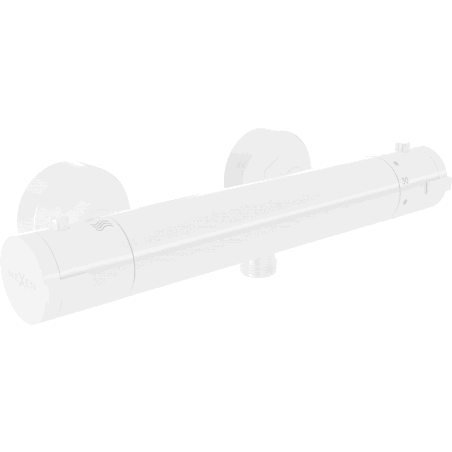 Baterie de duș termostatică Mexen Kai, albă - 77100-20
