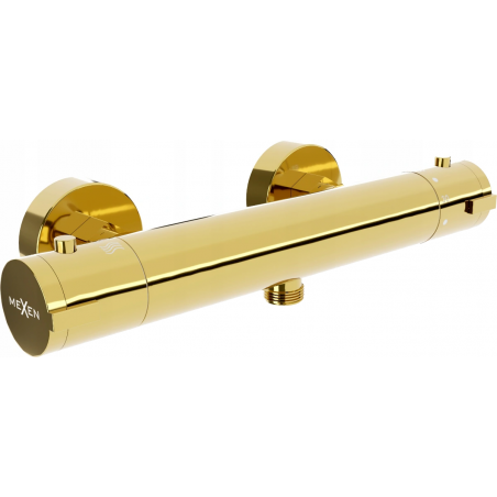 Mexen Kai baterie de duș termostatică, aurie - 77100-50