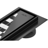 Mexen Flat 360° M13 scurgere liniară rotativă 2în1 100 cm, negru - 1710100-40