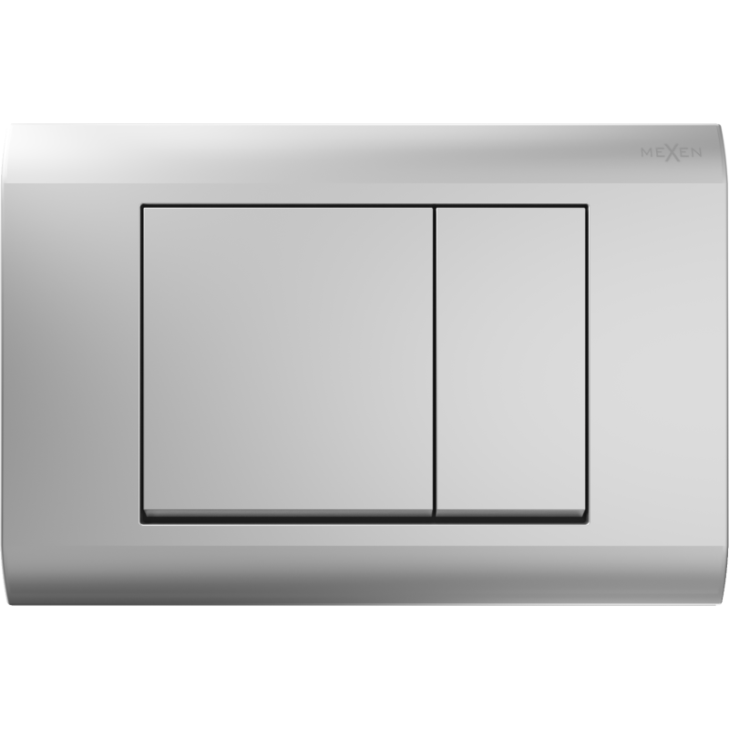 Mexen Fenix 01 öblítőgomb, matt króm - 600102