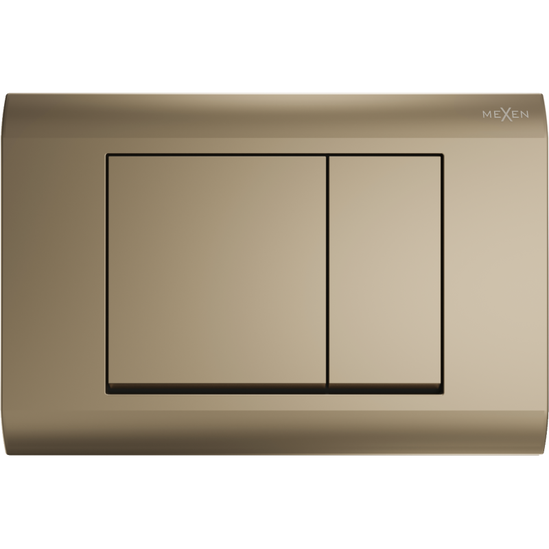 Mexen Fenix 01 öblítő gomb, pezsgő arany - 600104