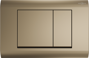 Mexen Fenix 01 öblítő gomb, pezsgő arany - 600104