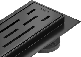 Mexen Flat 360° M01 forgó 100 cm-es vonalmenti lefolyó, fekete - 1720100-40